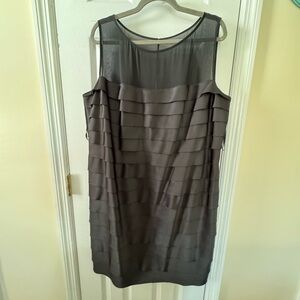 Jones Wear black Sleeveless Sheath Mini Dress